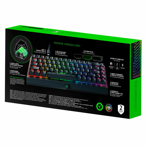 Razer BlackWidow V3 Mini HyperSpeed (Switch Razer Yellow) (AZERTY)