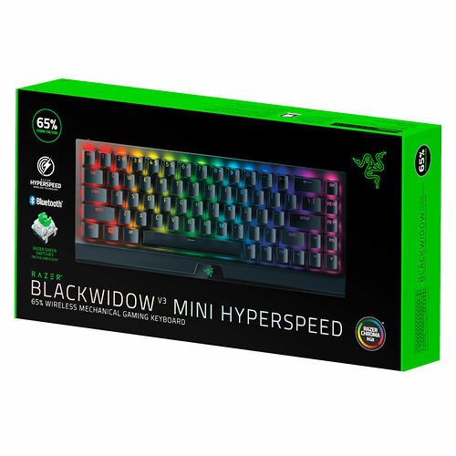 Razer BlackWidow V3 Mini HyperSpeed (Switch Razer Yellow) (AZERTY)