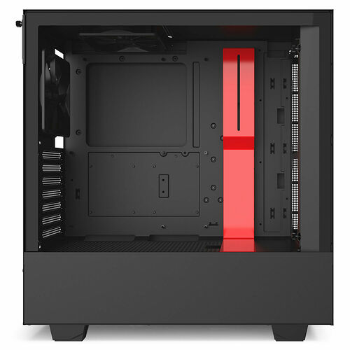 NZXT H510 - Noir mat/Rouge