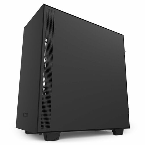NZXT H510 - Noir mat/Rouge