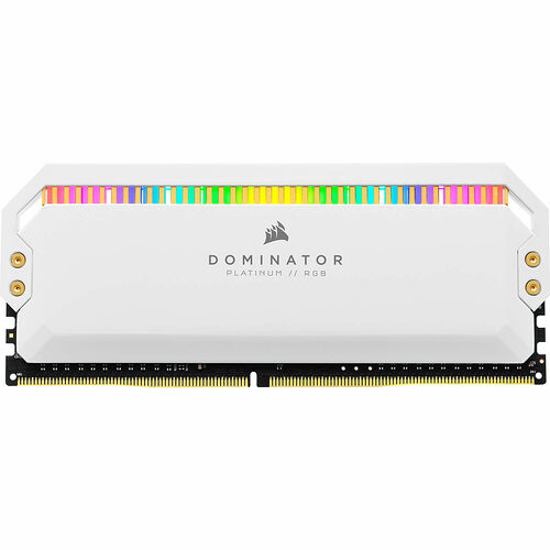 DDR4 Corsair Dominator Platinum RGB Blanc - 32 Go (2 x 16 Go) 3600 MHz - CAS 18