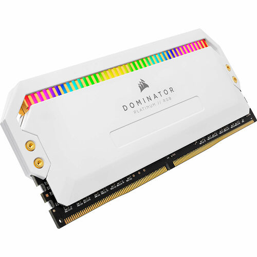 DDR4 Corsair Dominator Platinum RGB Blanc - 32 Go (2 x 16 Go) 3600 MHz - CAS 18