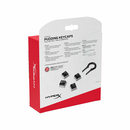 HyperX Pudding Keycaps - Noir (AZERTY)
