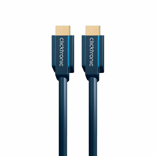 Clicktronic Câble HDMI 2.0 - Noir - 20 m