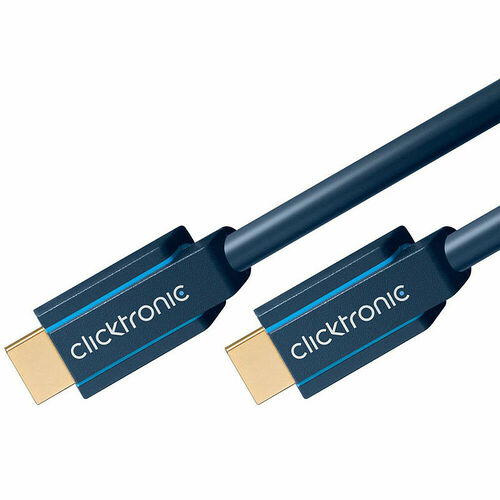 Clicktronic Câble HDMI 2.0 - Noir - 20 m