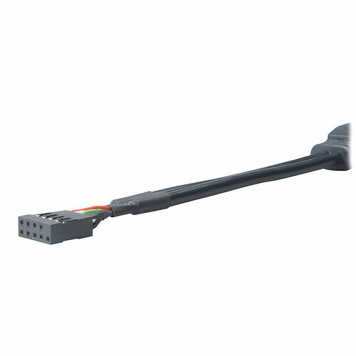 Akasa Adaptateur interne USB 2.0 Femelle vers USB 3.0 Mâle