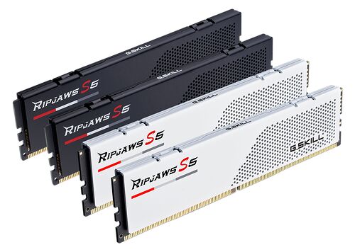 DDR5 G.Skill RipJaws S5 Noir - 32 Go (2 x 16 Go) 6000 MHz - CAS 30