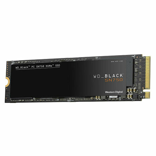 Western Digital WD Black SN750 500 Go
