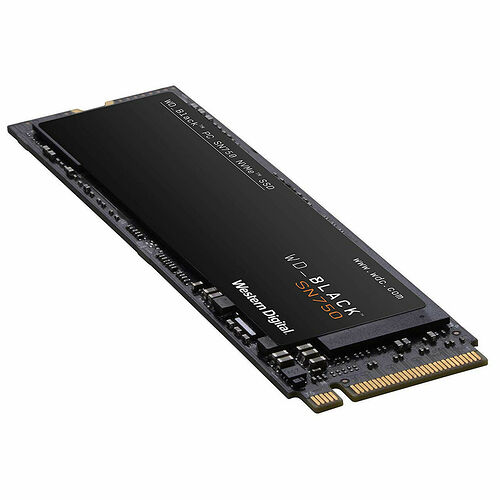 Western Digital WD Black SN750 500 Go
