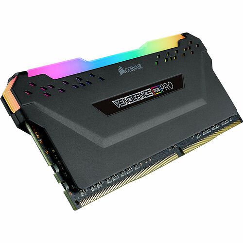 DDR4 Corsair Vengeance RGB PRO Noir - 16 Go (2 x 8 Go) 3000 MHz - CAS 15