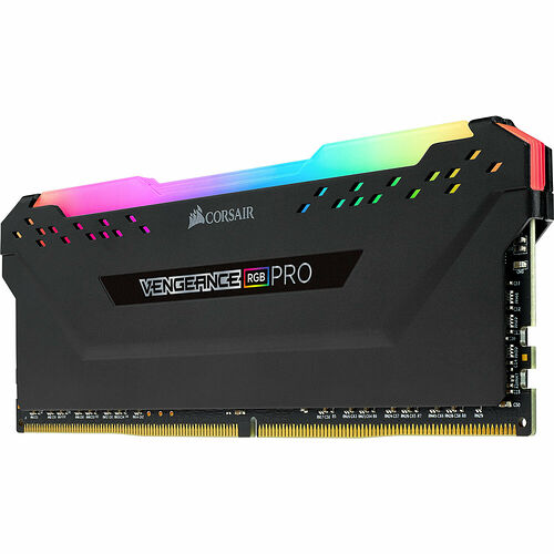 DDR4 Corsair Vengeance RGB PRO Noir - 16 Go (2 x 8 Go) 3000 MHz - CAS 15