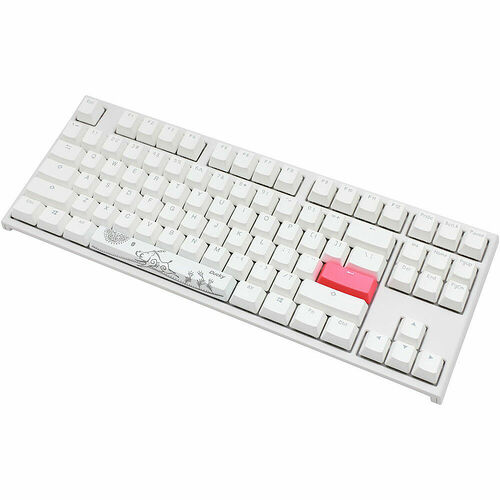 Ducky Channel One 2 TKL RGB Blanc (Cherry MX RGB Blue) (AZERTY)