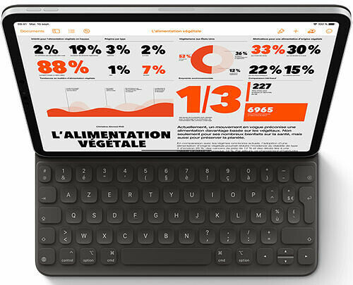 Apple Smart Keyboard Folio - iPad Pro 12.9 pouces (2020) (image:2)