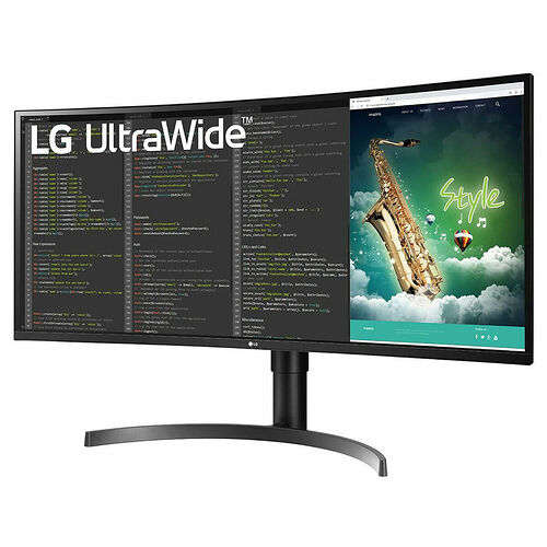 LG 35WN75C-B FreeSync (dalle incurvée)