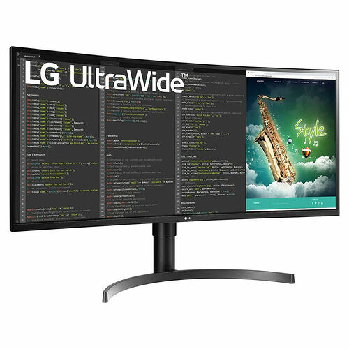 LG 35WN75C-B FreeSync (dalle incurvée)