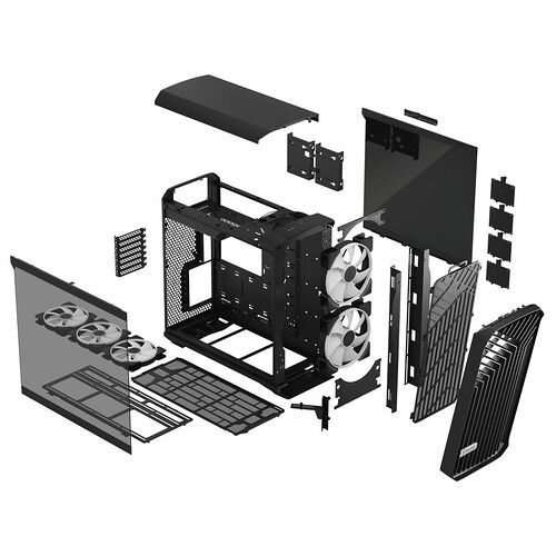 Fractal Design Torrent TG RGB - Noir
