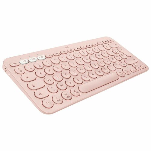 Logitech K380 Multi-Device Bluetooth Keyboard for Mac (Rose)