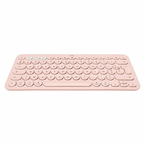 Logitech K380 Multi-Device Bluetooth Keyboard for Mac (Rose)