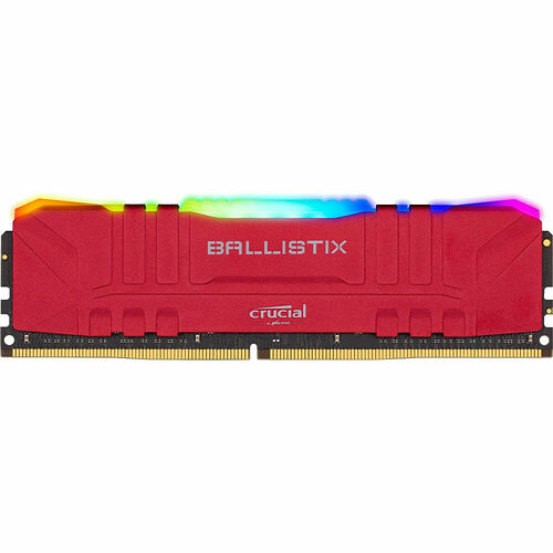 DDR4 Crucial Ballistix Red RGB - 16 Go (2 x 8 Go) 3000 MHz - CAS 15