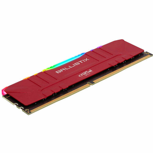 DDR4 Crucial Ballistix Red RGB - 16 Go (2 x 8 Go) 3000 MHz - CAS 15