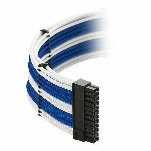 CableMod Classic ModMesh C-Series AXi, HXi & RM - Blanc / Bleu