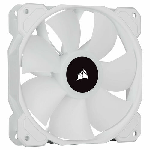 Corsair SP120 RGB Elite - Blanc - 120 mm (Pack de 3) + Lighting Node Core