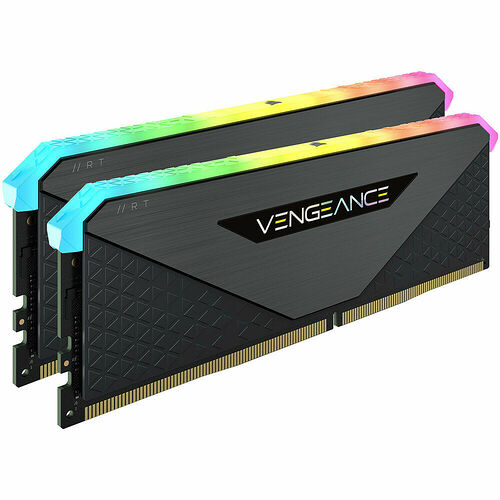 DDR4 Corsair Vengeance RGB RT Noir - 32 Go (2 x 16 Go) 3200 MHz - CAS 16
