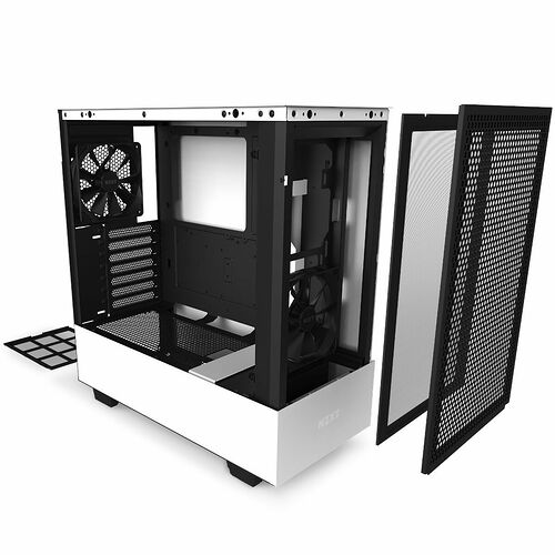 NZXT H510 Flow - Noir mat / Blanc
