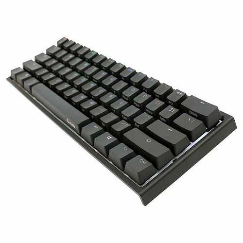 Ducky Channel One 2 Mini RGB Noir (Cherry MX Speed Silver) (AZERTY)
