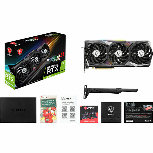 MSI GeForce RTX 3060 GAMING X TRIO (LHR)