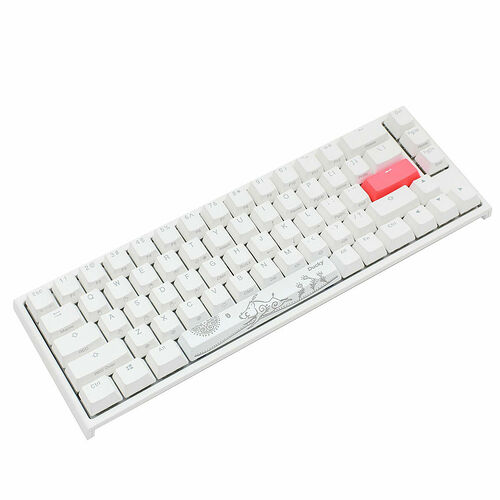 Ducky Channel One 2 SF RGB Blanc (MX RGB Black) (AZERTY)