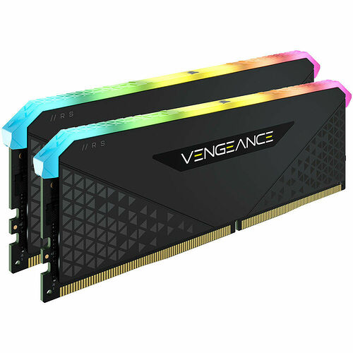 DDR4 Corsair Vengeance RGB RS Noir - 16 Go (2 x 8 Go) 3200 MHz - CAS 16