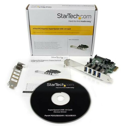 Startech Carte contrôleur USB 3.0, PCI-Express