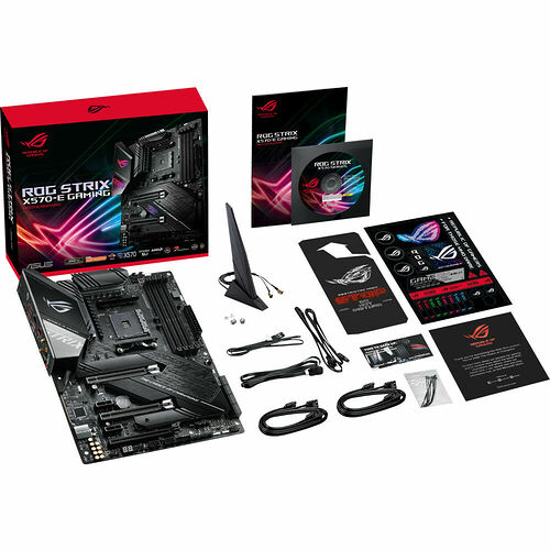 Asus ROG STRIX X570-E GAMING (déjà compatible Ryzen 5XXX)