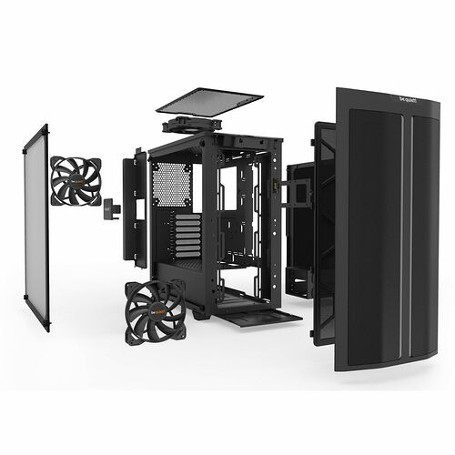 be quiet! Pure Base 500DX - Noir