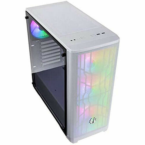 BitFenix Nova Mesh Tempered Glass ARGB - Blanc