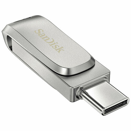SanDisk Ultra Dual Drive Luxe - Type-A / Type-C - 128 Go