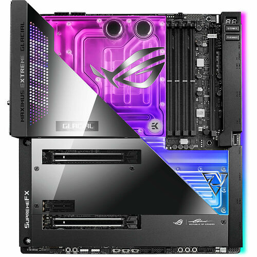 ASUS ROG Z690 EXTREME GLACIAL + DDR5 Trident Z5 RGB Noir 32 Go 6000 MHz CAS 40