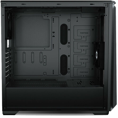 Phanteks Eclipse P400A Tempered Glass - Satin Black