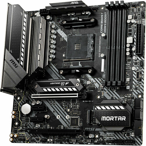 MSI MAG B550M Mortar (déjà compatible Ryzen 5XXX)