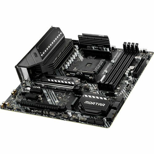 MSI MAG B550M Mortar (déjà compatible Ryzen 5XXX)