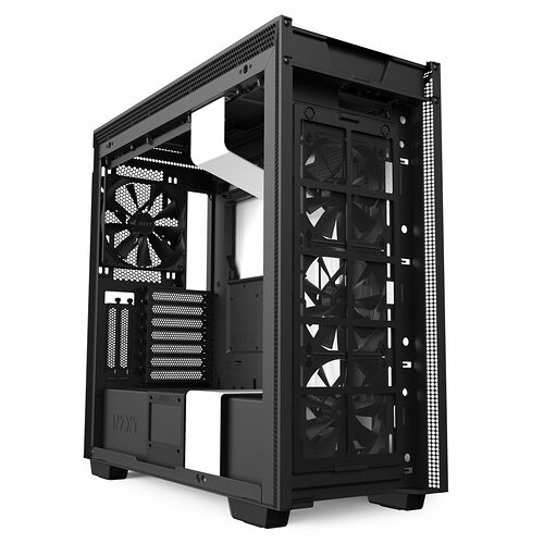 NZXT H710i - Noir mat/Blanc