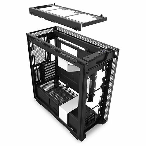 NZXT H710i - Noir mat/Blanc