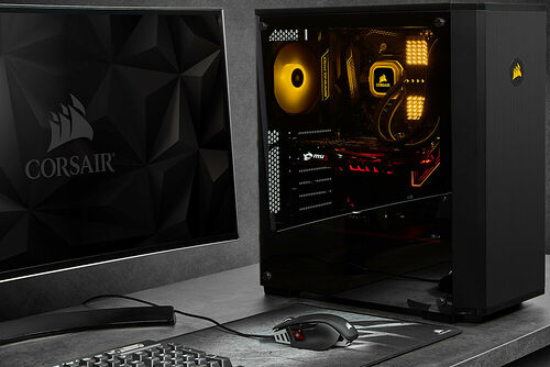 Corsair Carbide 175R RGB Tempered Glass - Noir
