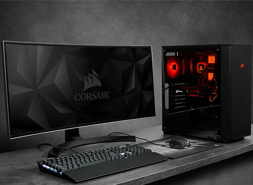 Corsair Carbide 175R RGB Tempered Glass - Noir