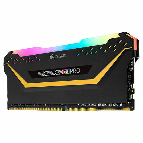 DDR4 Corsair Vengeance RGB PRO Noir TUF - 16 Go (2 x 8 Go) 3000 MHz - CAS 15