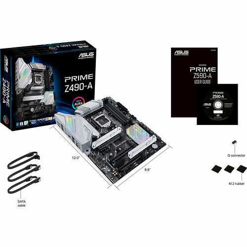 Kit évo Intel Core i9-11900K + Asus Z590-A + Dark Rock 4 + 16 Go