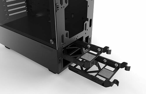 Phanteks Eclipse P300 Tempered Glass - Noir