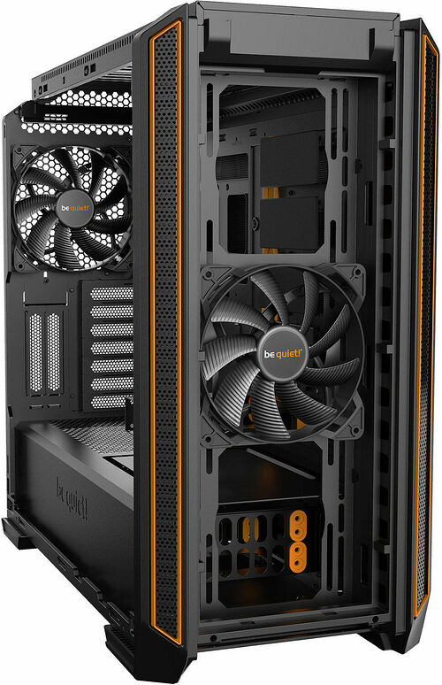 be quiet! Silent Base 601 Window - Noir/Orange