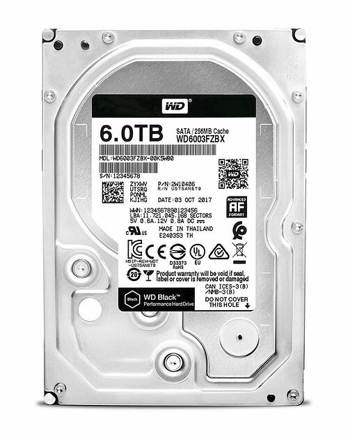 Western Digital WD Black 6 To